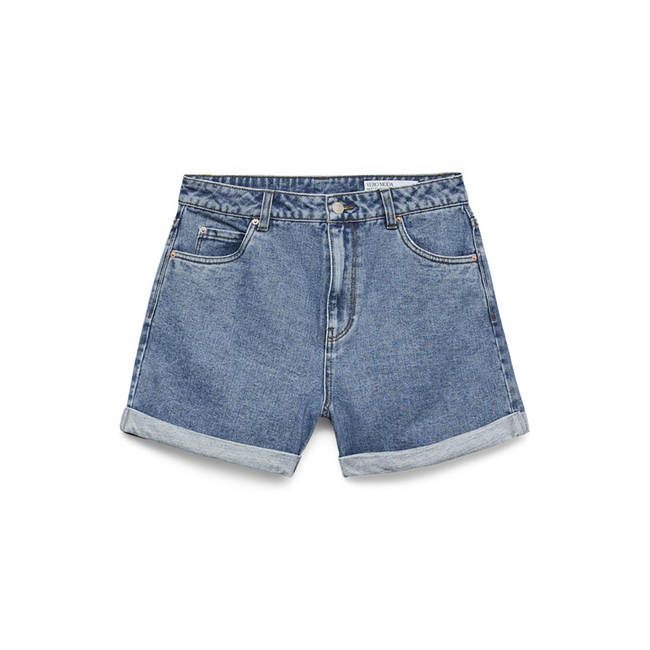 Product VERO MODA VMZURI HR LOOSE DENIM SHORTS MIX GA NOOS base image