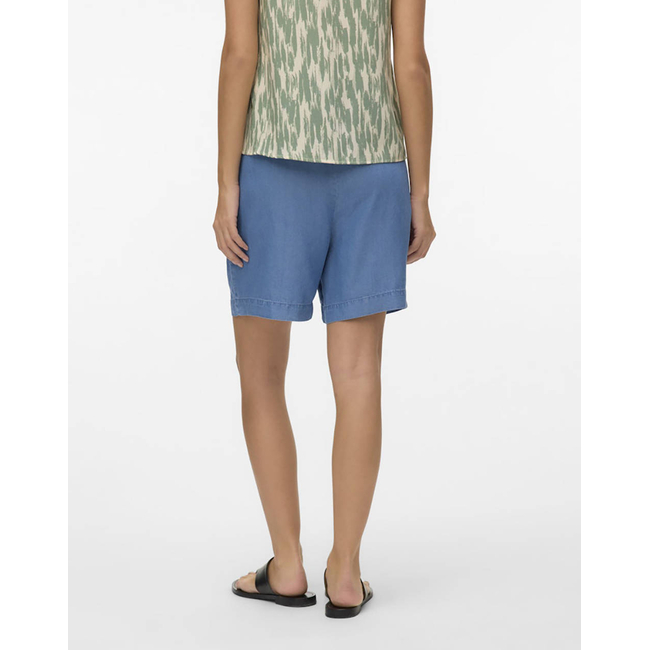 Product VERO MODA VMFLEUR HW BERMUDA TENCEL SHORTS GA base image