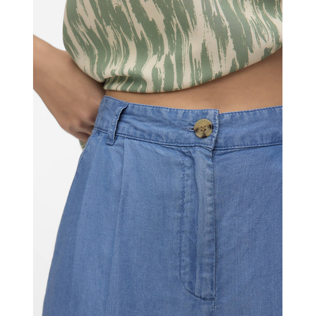 Product VERO MODA VMFLEUR HW BERMUDA TENCEL SHORTS GA base image