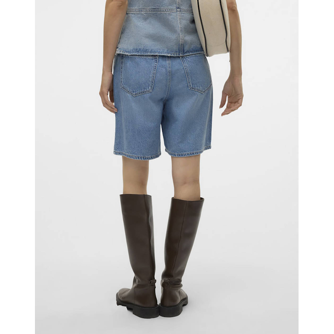 Product VERO MODA VMVILLA MR BERMUDA DNM SHORTS MIX base image