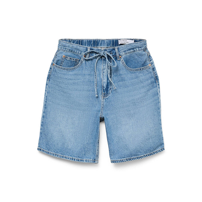 Product VERO MODA VMVILLA MR BERMUDA DNM SHORTS MIX base image