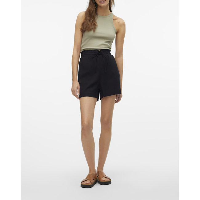 Product VERO MODA VMMYMILO HW PAPERBAG SHORTS WVN  GA base image