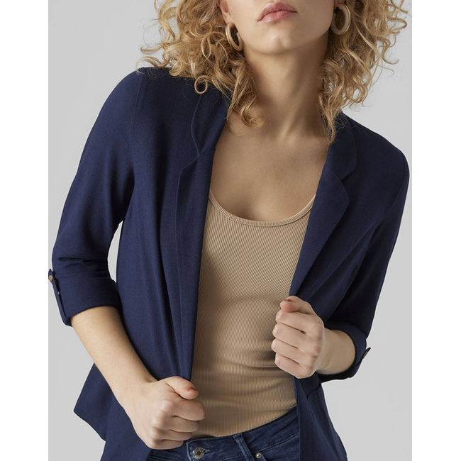 Product VERO MODA VMJESMILO 3/4 LOOSE BLAZER WVN GA NOOS base image
