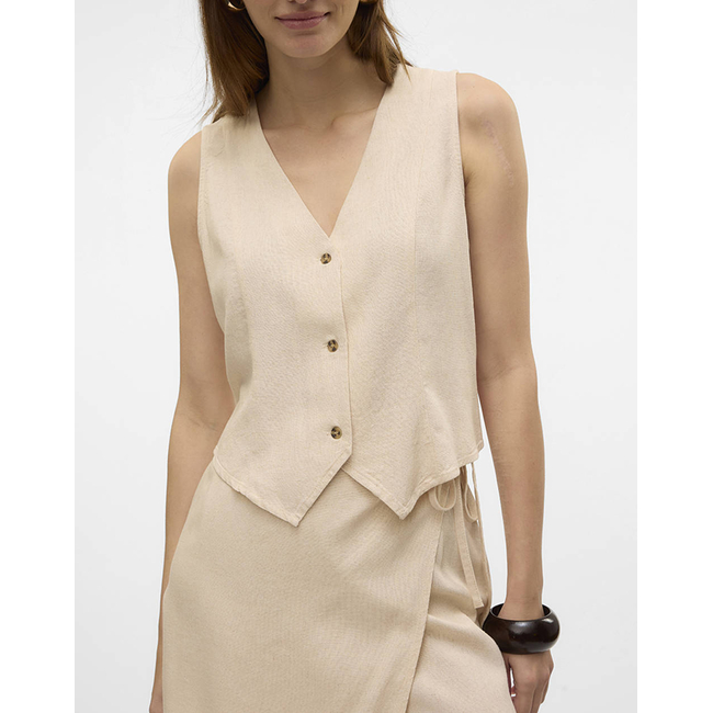 Product VERO MODA VMMYMILO S/L WAISTCOAT WVN GA base image