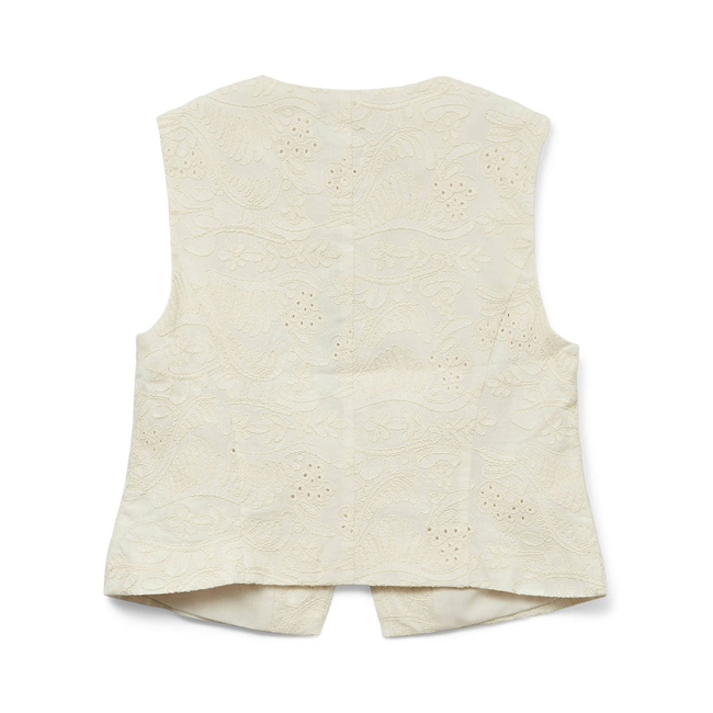 Product VERO MODA VMELINE SL SHORT EMBR WAISTCOAT base image
