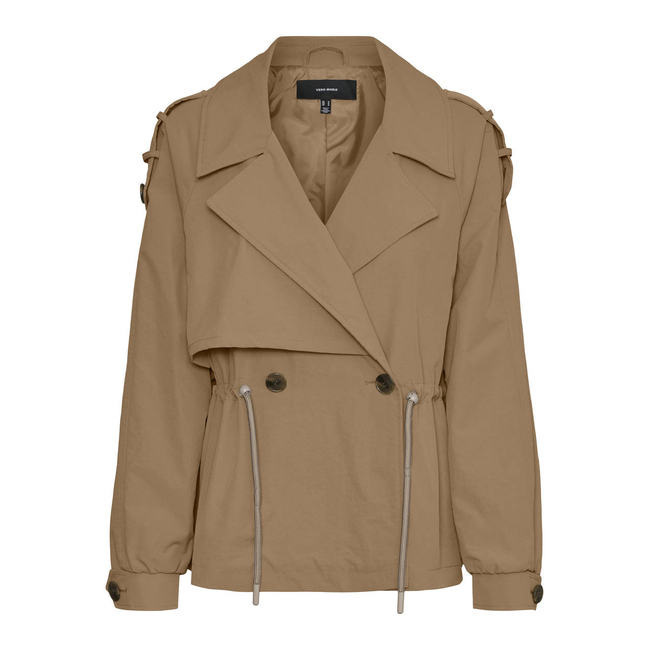 Product VERO MODA VMBRAVESIENNA SHORT TRENCHCOAT base image