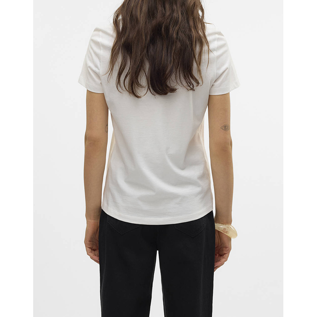 Product VERO MODA VMVIVA S/S O-NECK T-SHIRT JRS BTQ GA base image