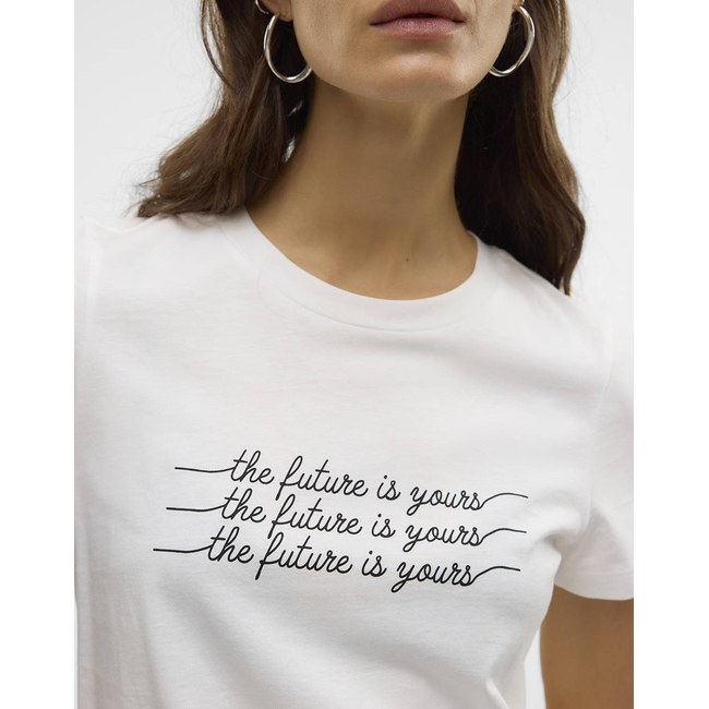 Product VERO MODA VMVIVA S/S O-NECK T-SHIRT JRS BTQ GA base image