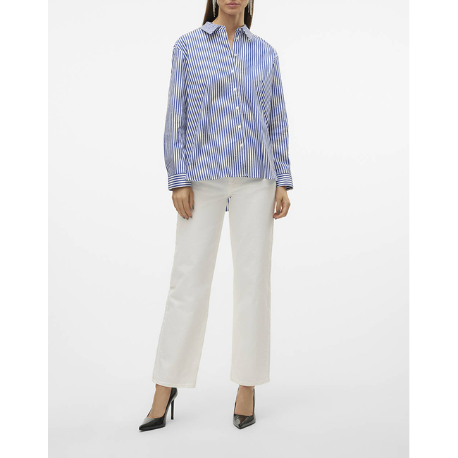 Product VERO MODA VMINGE STONE LS SHIRT WVN base image