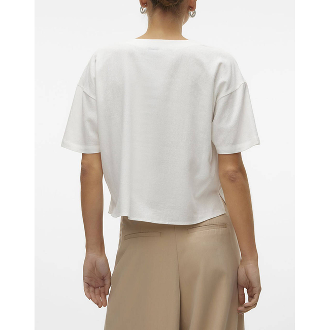 Product VERO MODA VMMYMILO 2/4 V-NECK SHIRT WVN GA base image