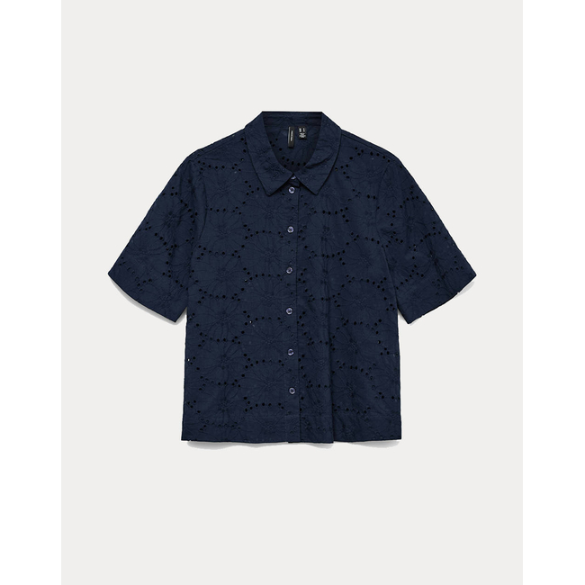 Product VERO MODA VMHAY NEW SS SHIRT WVN base image