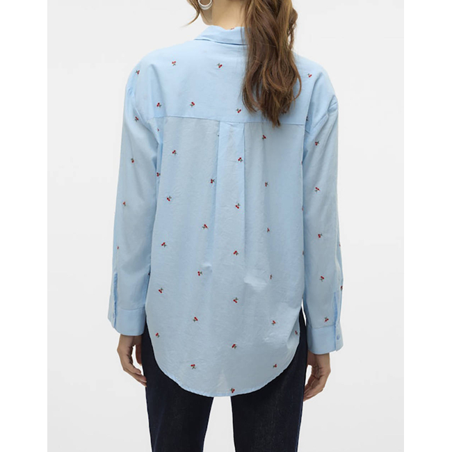 Product VERO MODA VMODONA LS SHIRT WVN base image