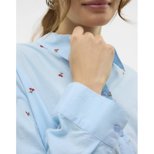 Product VERO MODA VMODONA LS SHIRT WVN base image