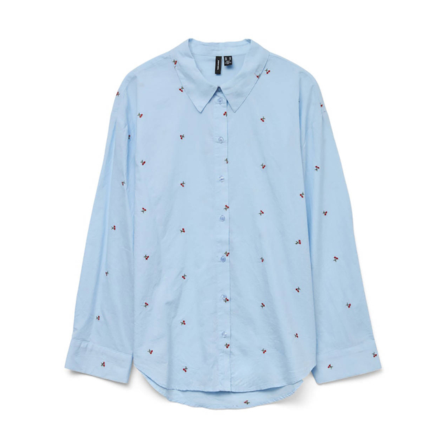Product VERO MODA VMODONA LS SHIRT WVN base image