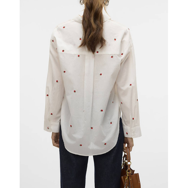 Product VERO MODA VMODONA LS SHIRT WVN base image
