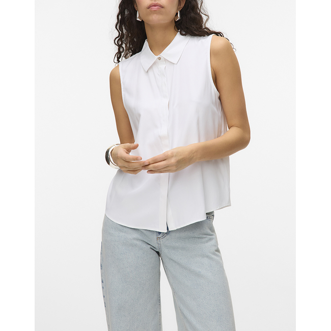 Product VERO MODA VMNORA SL SHIRT WVN WITH NOOS base image