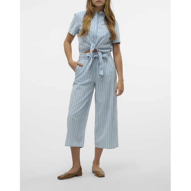 Product VERO MODA VMLEONIES 3/4 CHAMBRAY SHIRT base image