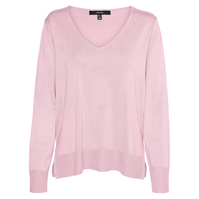 Product VERO MODA VMSILJE LS V-NECK PULLOVER GA NOOS base image