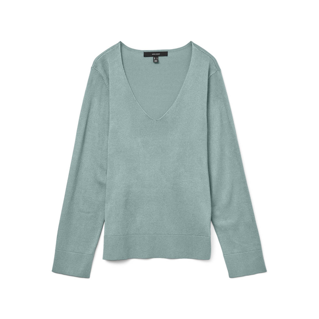 Product VERO MODA VMSILJE LS V-NECK PULLOVER GA NOOS base image