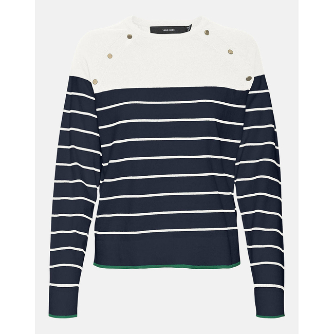 Product VERO MODA VMALMA LS O-NECK RAGLAN PULLOVER BOO base image