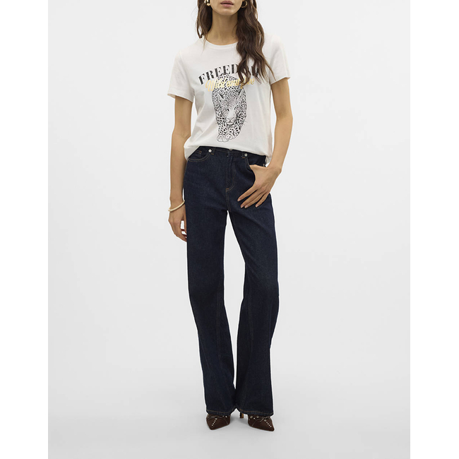 Product VERO MODA VMVASTA S/S O-NECK T-SHIRT JRS BTQ GA base image