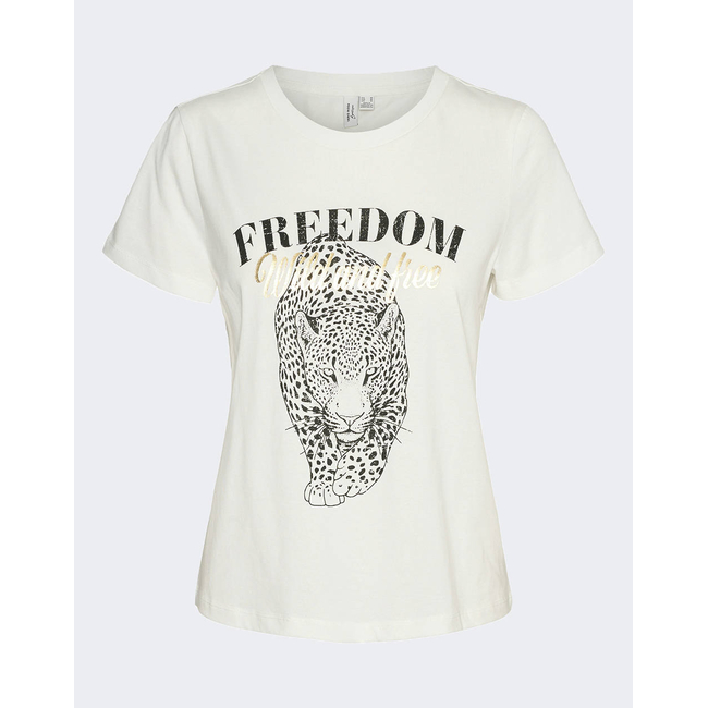 Product VERO MODA VMVASTA S/S O-NECK T-SHIRT JRS BTQ GA base image