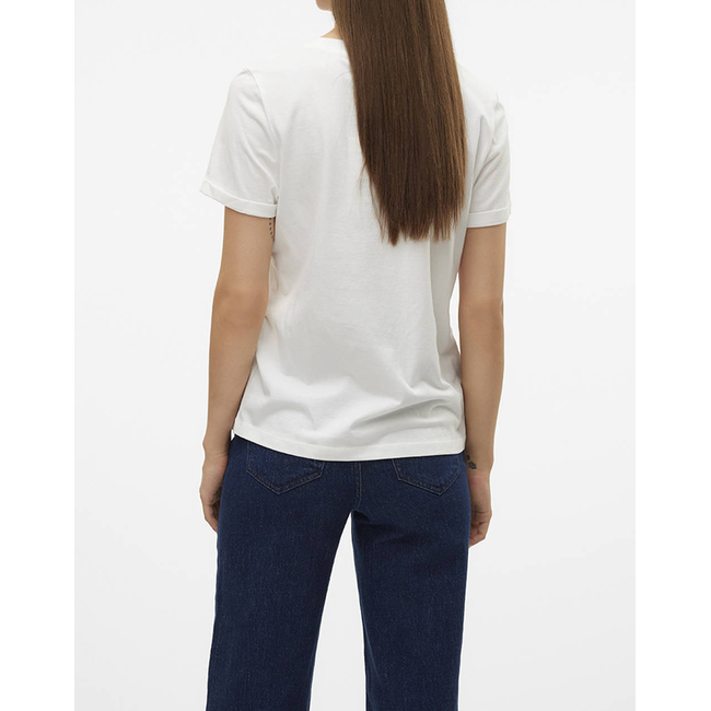 Product VERO MODA VMVILLA S/S O-NECK T-SHIRT JRS BTQ GA base image