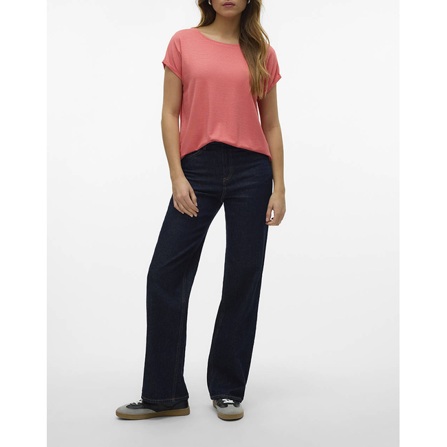 Product VERO MODA VMLAVA GLITTER SS TOP STRIPE GA JRS NOOS base image