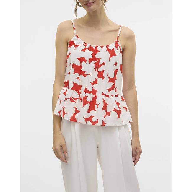 Product VERO MODA VMDICTHE SINGLET TOP WVN GA base image