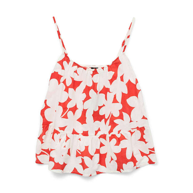 Product VERO MODA VMDICTHE SINGLET TOP WVN GA base image
