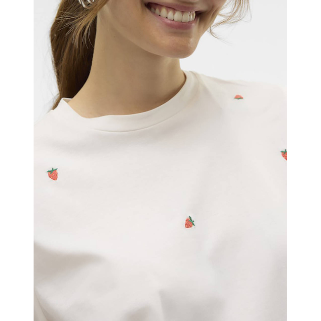 Product VERO MODA VMSOLVEI METTE SS TOP BOX JRS SPE GA base image