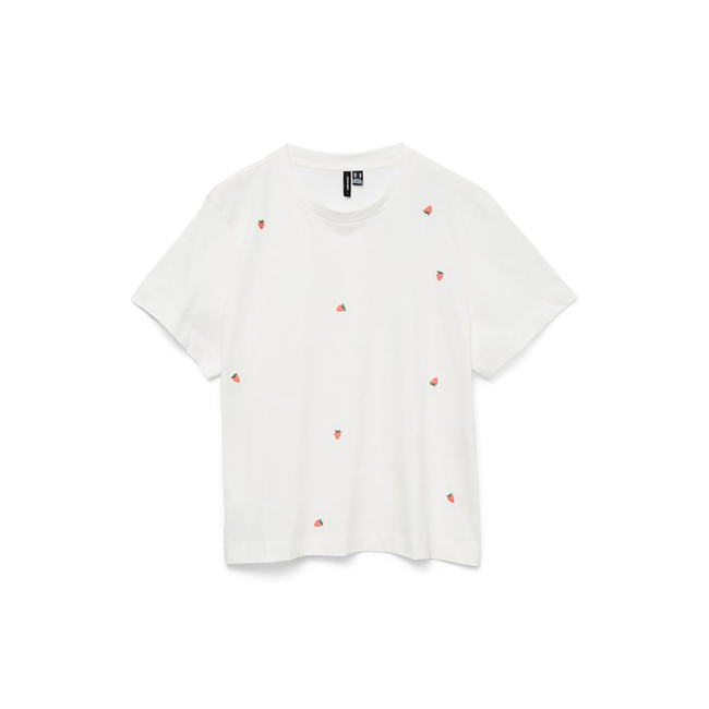 Product VERO MODA VMSOLVEI METTE SS TOP BOX JRS SPE GA base image