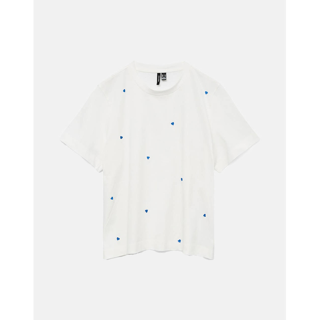 Product VERO MODA VMSOLVEI METTE SS TOP BOX JRS SPE GA base image