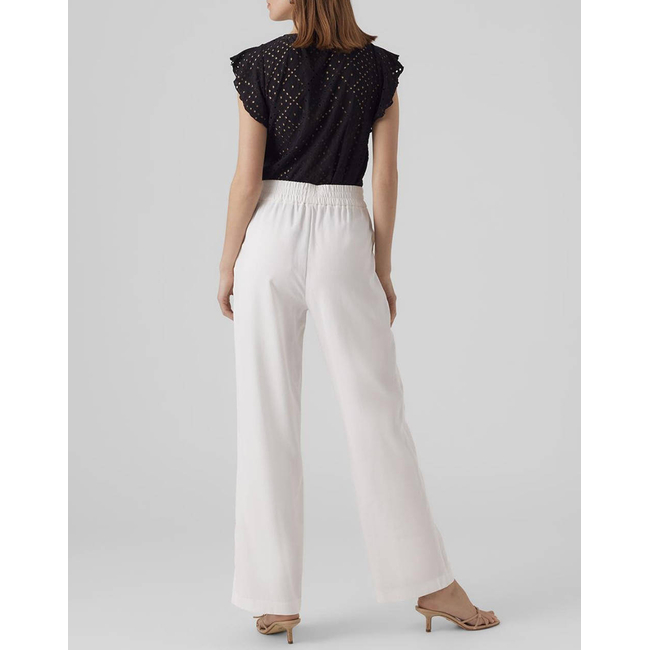 Product VERO MODA VMTASSA SL FRILL TOP NOOS base image