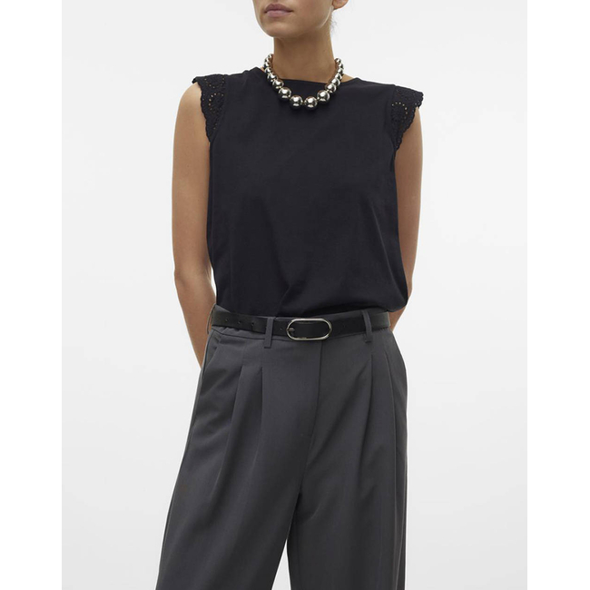 Product VERO MODA VMEMILY SL GATHERING TOP JRS NOOS base image