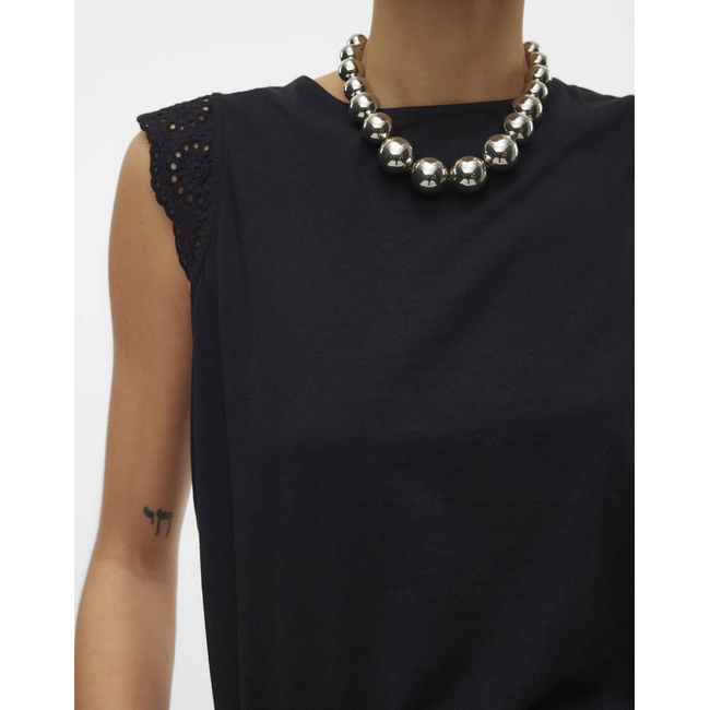 Product VERO MODA VMEMILY SL GATHERING TOP JRS NOOS base image