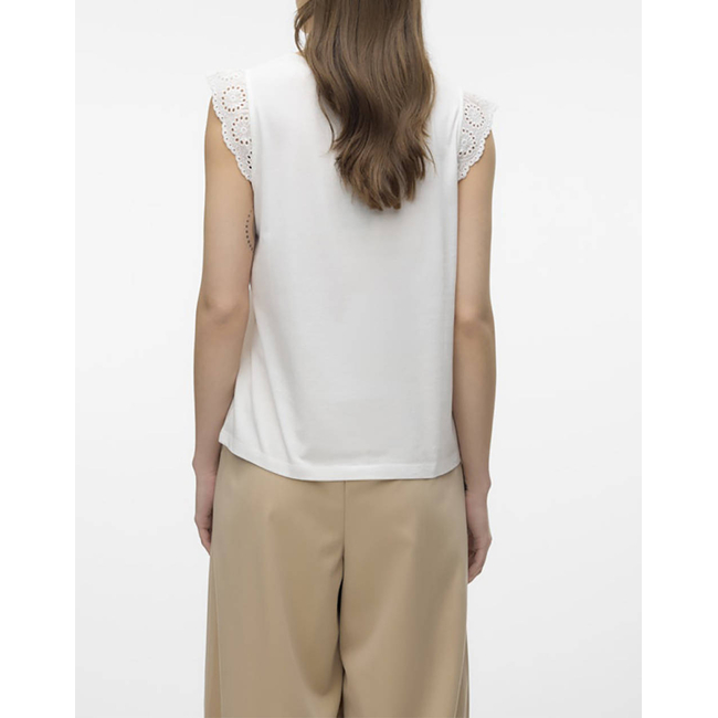 Product VERO MODA VMEMILY SL GATHERING TOP JRS NOOS base image