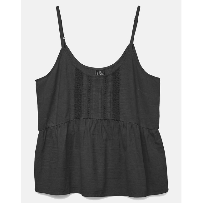Product VERO MODA VMPRETTY SINGLET TOP WVN GA base image