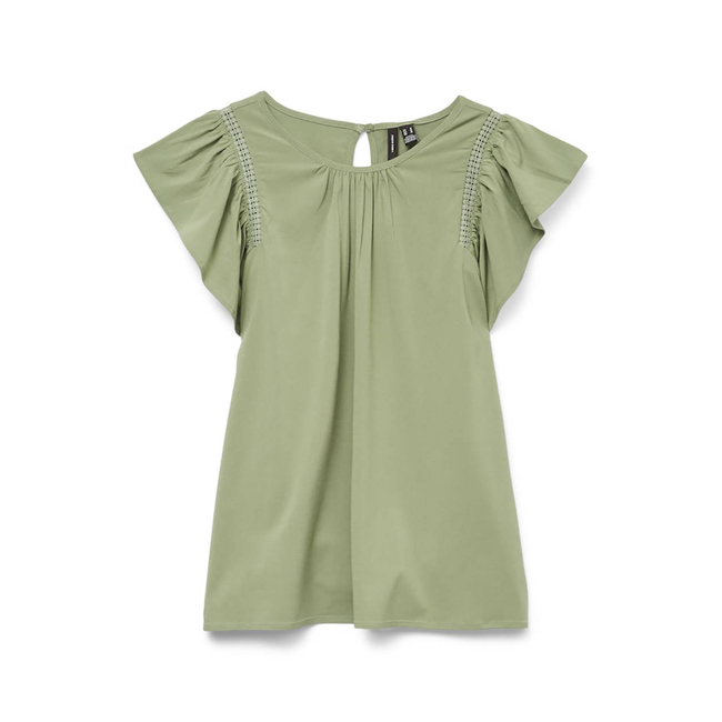 Product VERA MODA VMBELLA SS LACE TOP WVN GA NOOS base image