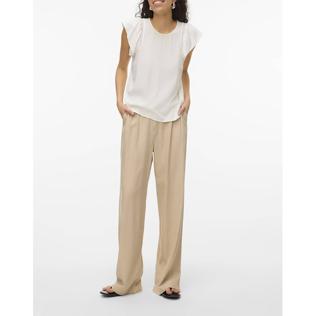 Product VERA MODA VMBELLA SS LACE TOP WVN GA NOOS base image