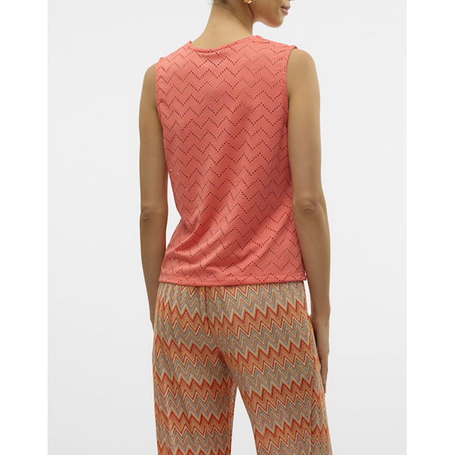 Product VERO MODA VMTHAS SL TIE TOP JRS GA VO base image