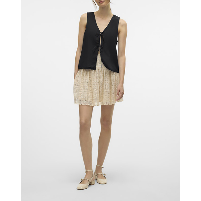 Product VERO MODA VMFLEUR SL STRING 2WAY TENCEL TOP GA base image
