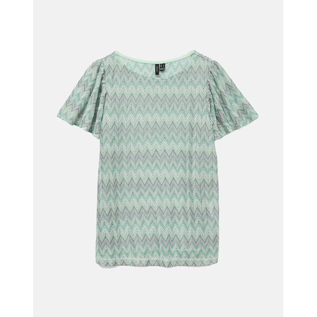 Product VERO MODA VMDICTE SS BOAT NECK TOP JRS GA VO base image
