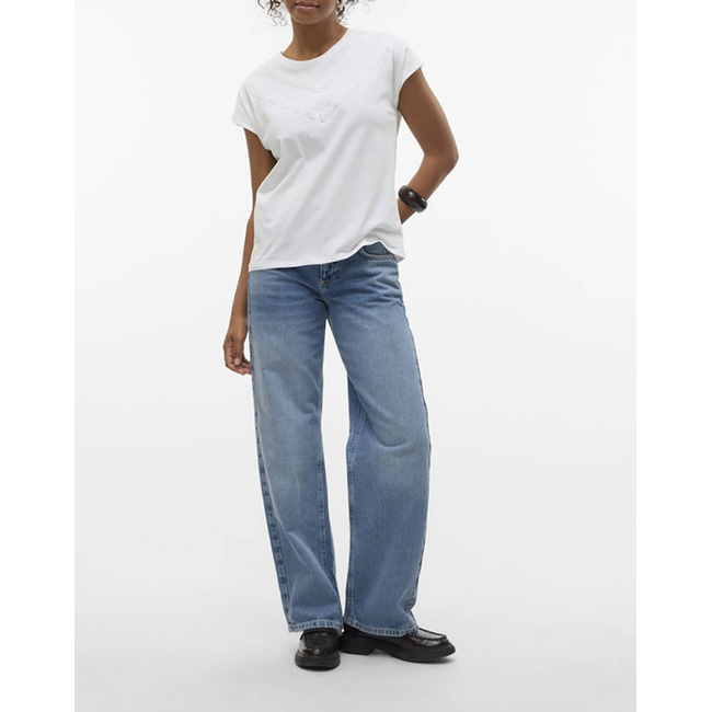 Product VERO MODA VMPANNA AVA SS TOP JRS base image