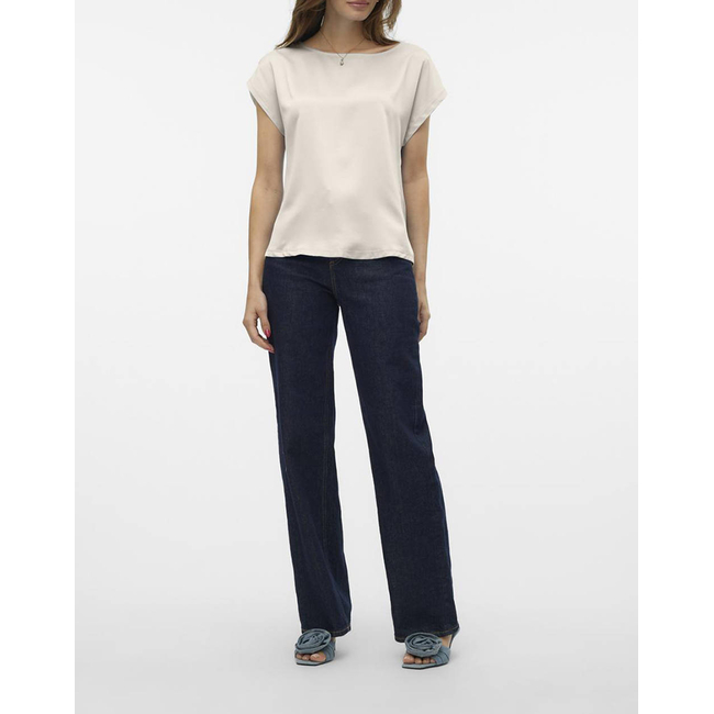 Product VERO MODA VMMERLE MIX TOP WVN GA base image