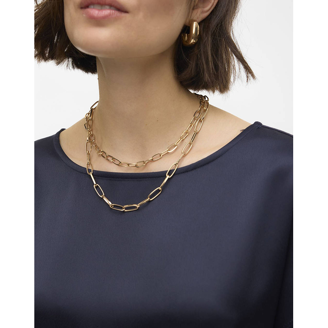 Product VERO MODA VMMERLE MIX TOP WVN GA base image