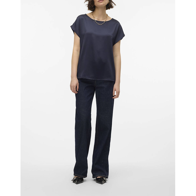 Product VERO MODA VMMERLE MIX TOP WVN GA base image