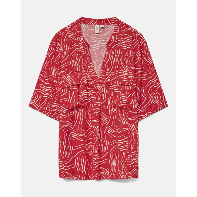 Product VERO MODA VMBETSY 2/4 V-NECK TOP WVN BTQ GA base image