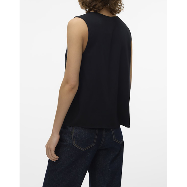 Product VERO MODA VMEASY JOY S/L V-NECK TOP WVN GA base image