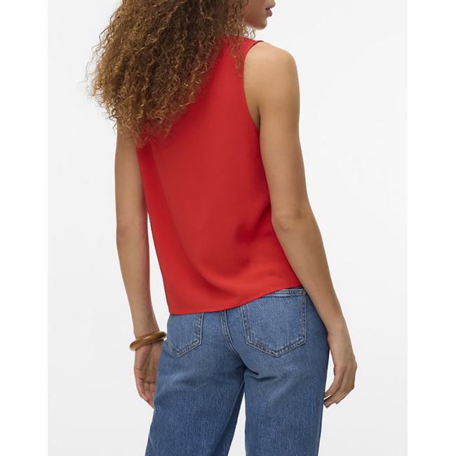 Product VERO MODA VMEASY JOY S/L V-NECK TOP WVN GA base image